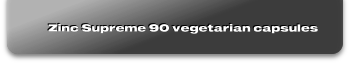 Zinc Supreme 90 vegetarian capsules