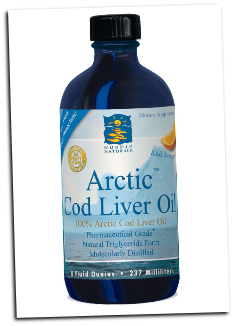Artic Cod Liver Oil, 8 oz., Orange