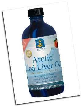Artic Cod Liver Oil, 8 oz., Peach